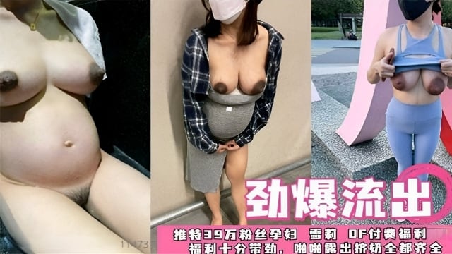 劲爆流出推特39万粉丝孕妇雪莉OF付费福利十分带劲啪啪露出挤奶全都齐全