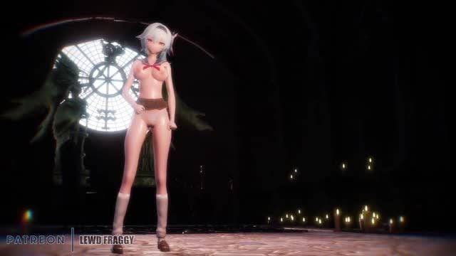 [Eula] 冰霜女骑士的淫荡献舞 4K无码爆操