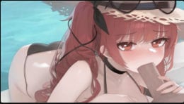 HenkawaDankazan夏日惊喜蓝色蓝线