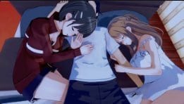 Peh-koi初遇直香，巨乳人妻被爆操内射