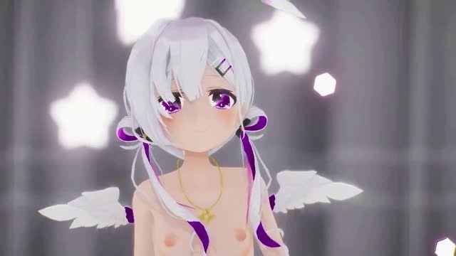 HoloLive天音彼方裸体热舞！真空上阵淫荡摇乳，蜜穴若隐若现骚浪勾魂