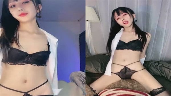 火爆尤物半裸舔舐假阳具，蜜桃酱骚进骨子里-2
