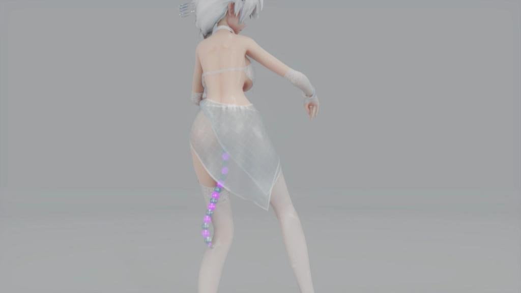 MMD16 巨乳泳装光辉骚浪扭动 湿身诱惑爆操内射