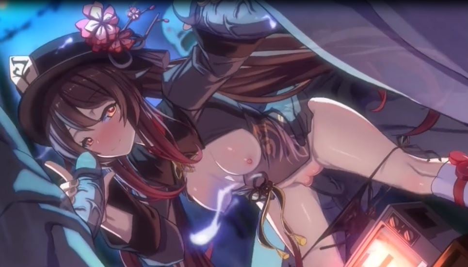 [原神] 胡桃夹子爆操骚穴，巨乳内射颜射狂干
