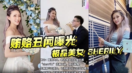 贿赂丑闻曝光极品美女SHERLY